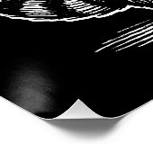 Pest Friends Forever White Print Poster (Hoek)