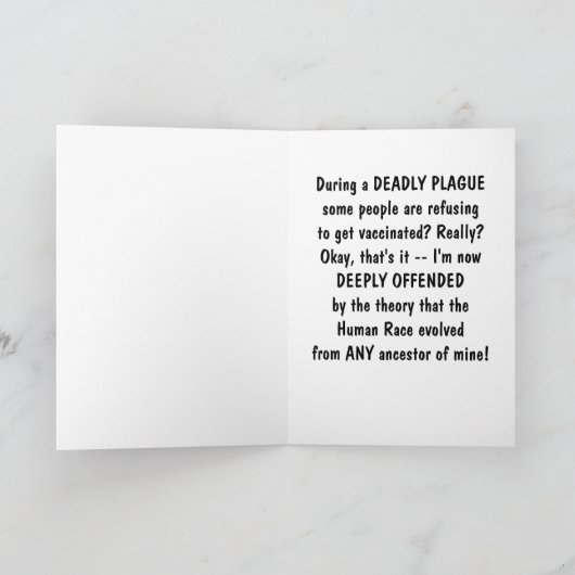 Pest Humor Kaart (Binnen)