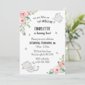 Pest Je Me Nu Kat Verjaardagsuitnodiging Kaart (Staand voorkant)