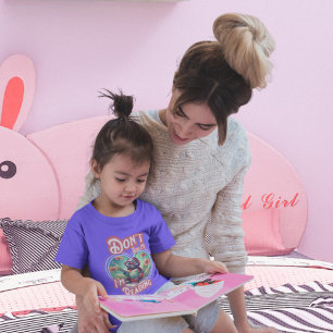 Pest me niet, ik ben Ladybug Kids aan het lezen T-shirt