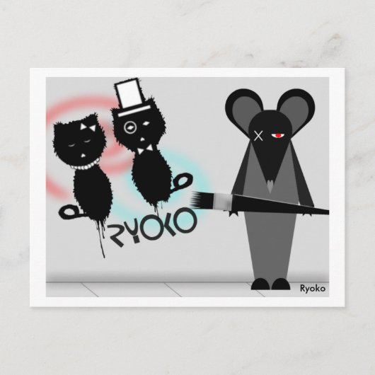 Pest Modernism Briefkaart (Voorkant)