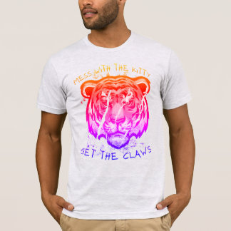 Pest niet aan de kitty t-shirt