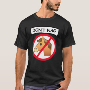 Pest niet Grappig Paardrijstallen Ruiterij Jockey T-shirt