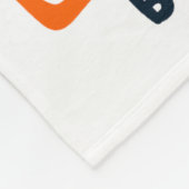 Pest niet met oude mensen fleece deken (Hoek)