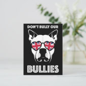 Pest onze pesters niet briefkaart (Staand voorkant)