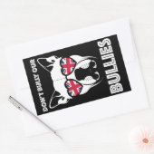 Pest onze pesters niet rechthoekige sticker (Envelop)