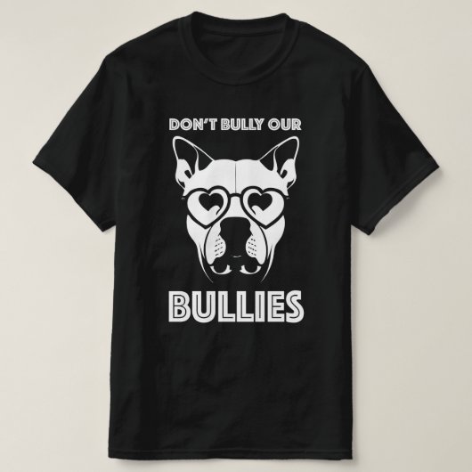 Pest onze pesters niet t-shirt (Design voorkant)