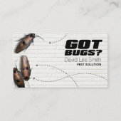 Pest-oplossing Visitekaartje (Voorkant)