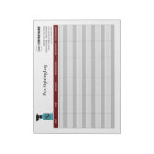 Pest Sighting Log Notitieblok (Linkerzijde)