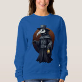 Pestdokter Lantaarn T-Shirt – Donker Gothisch (Voorkant)