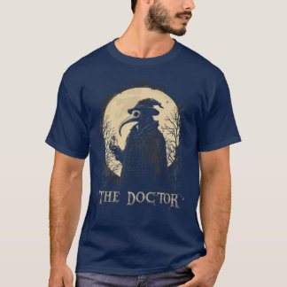 Pestdokter Occult Gothische Hekserij Horror Dood T-shirt