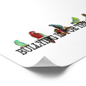 Pesten voor het Poster van de vogels (Hoek)