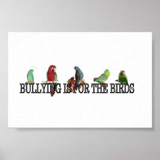 Pesten voor het Poster van de vogels (Voorkant)
