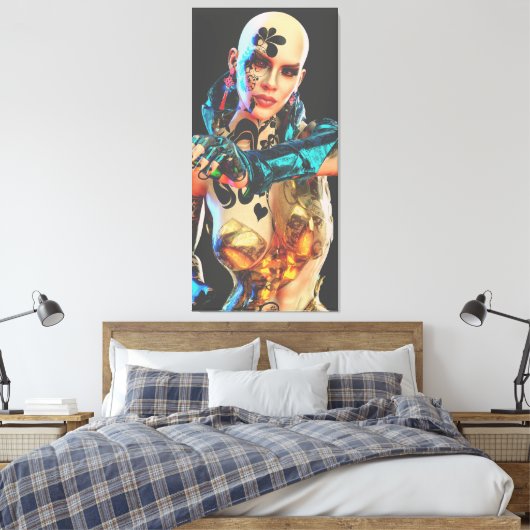 Pestillus Pandora Canvas Afdruk (Insitu (Slaapkamer))