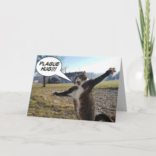 Pestknuffel Kaart (Voorkant)