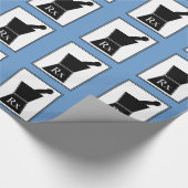 Pestle en mortar cadeaupapier (Hoek)