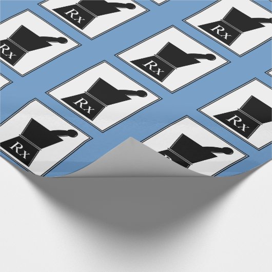 Pestle en mortar cadeaupapier (Hoek)