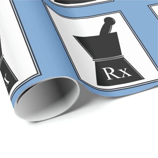 Pestle en mortar cadeaupapier (Rol Hoek)