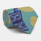 Pestle en mortar Stropdas voor mannen (Opgerold)