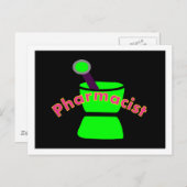 Pestle & Mortar Design Giften Briefkaart (Voorkant / Achterkant)