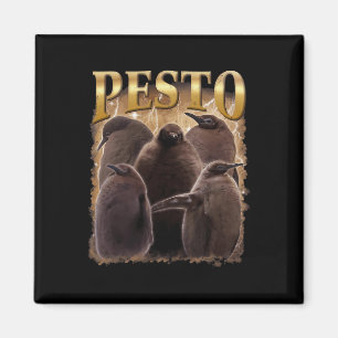 Pesto De Pinguïn Grappig Ba1 Magneet
