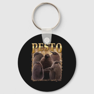 Pesto De Pinguïn Grappig Ba1 Sleutelhanger