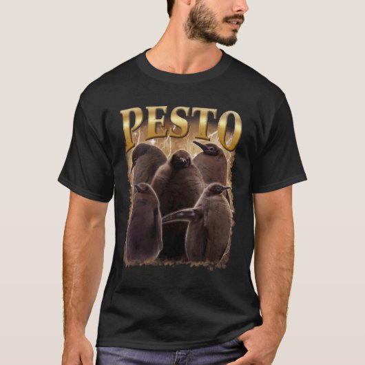 Pesto De Pinguïn Grappig Ba1 T-shirt (Voorkant)