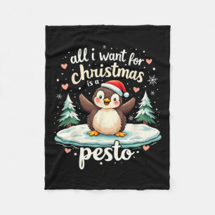 Pesto De Pinguïn Grappige Ba Fleece Deken