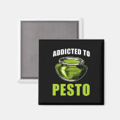 Pesto Gezegde verslaafd aan Pesto Magneet (Voorkant / Achterkant)