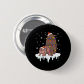 Pesto Moo Deng De Pinguïn De Ba Ronde Button 5,7 Cm (Voorkant /achterkant)