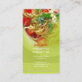 Pesto Pasta + restaurant visitekaartjes (Achterkant)