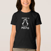 Pesto Penguin Halloween kostuums voor kinderen Tri-Blend Shirt (Voorkant)