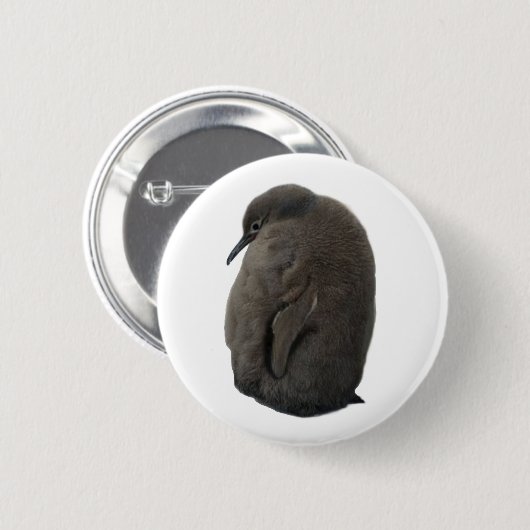 Pesto Penguin Ronde Button 5,7 Cm (Voorkant /achterkant)