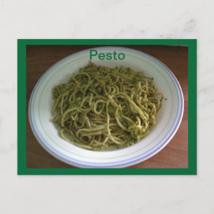 Pesto Recipe Briefkaarten