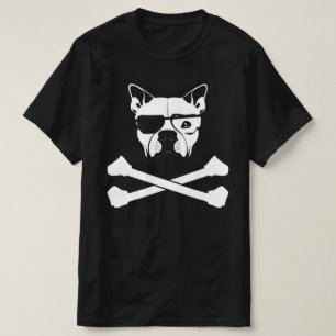 Pestras en gekruisigde botten t-shirt