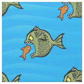 pestvispatroon stof (Close Up)