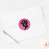 Pet 18 roze ijs AH2010 Ronde Sticker (Envelop)