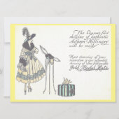  Pet 1920s  Millinery Show Advertisement Kaart (Voorkant)