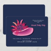 Pet 2 Uitnodiging van de Derby Party (Voorkant / Achterkant)