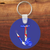 Pet - 4 juli sleutelhanger (Voorkant)