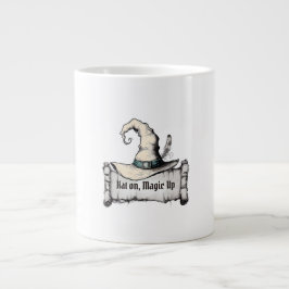 Pet aan, Magie omhoog Grote Koffiekop