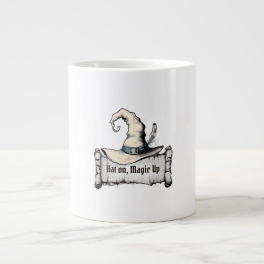 Pet aan, Magie omhoog Grote Koffiekop (Voorkant)