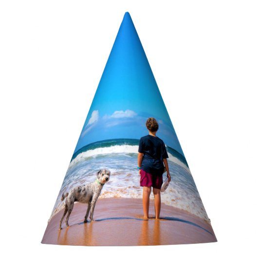 Pet Aangepaste fotopartij met je favoriete foto's Feesthoedjes (Voorkant)