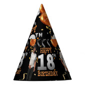 Pet Aangepaste partij Feesthoedjes (Voorkant)