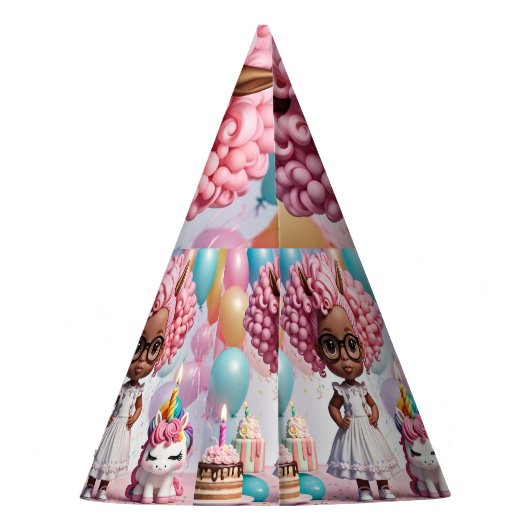 Pet Aangepaste partij Feesthoedjes (Achterkant)