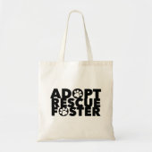 Pet Adopt Rescue Foster Tote Bag (Voorkant)