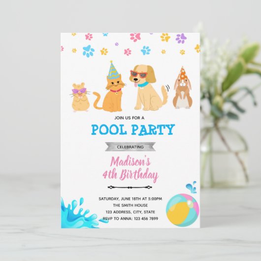 Pet-adoptiegroep Kaart (Staand voorkant)