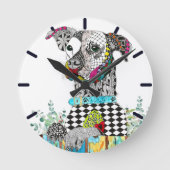 Pet Adoption Awareness and Rescue Clock Ronde Klok (Voorkant)