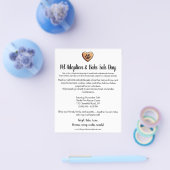 Pet Adoption Bake Sale Fundraiser Flyer (Enkel)