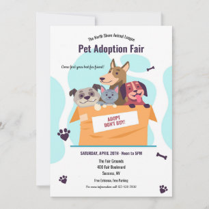 Pet Adoption Fair Kaart